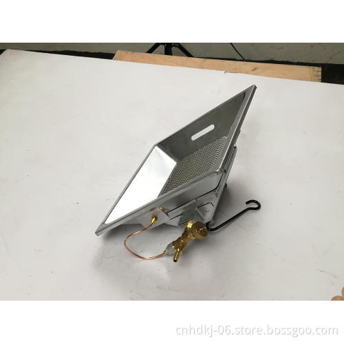 poultry wall mounted NG LPG infrared gas lamps heater